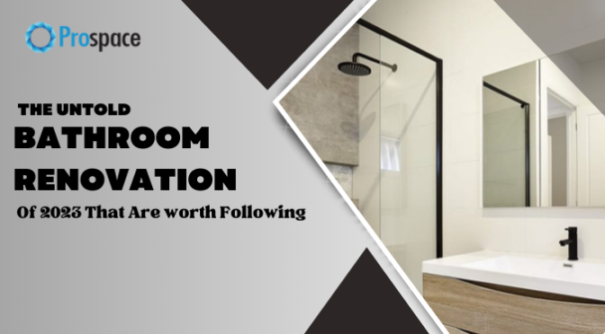 The Untold Bathroom Renovation Trends of 2023 That Are worth Following
